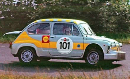 Ed Swart i Hans Koster – Fiat Abarth 1000 TC.