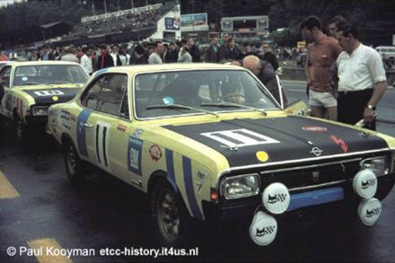 Joost Byttebier i Noël Van Assche “Pedro” – Opel Commodore GS.
