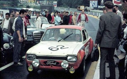 Jean Pierre “Pino” Ortmans i Frans Lubin – Ford Escort Twin Cam.