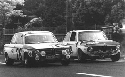 Dieter Quester i Dieter Basche, Guy Brunninghausen i Maurice Lenaif “Alix” – BMW 2002 Ti.