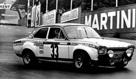 Yvette Fontaine i John Fitzpatrick – Ford Escort Twin Cam