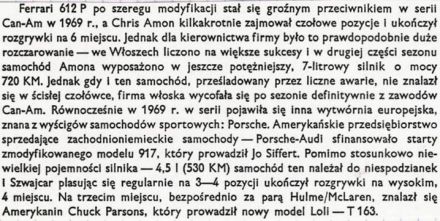 Podsumowanie sezonu CanAm - 1969