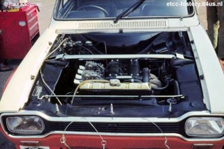 Frans Lubin – Ford Escort Twin Cam.