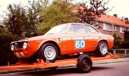 Henk van Zalinge – Alfa Romeo 1300 GTA Junior.
