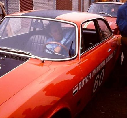 Henk van Zalinge – Alfa Romeo 1300 GTA Junior.