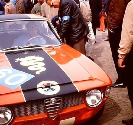 Henk van Zalinge – Alfa Romeo 1300 GTA Junior.