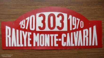 Rajd Monte Calvaria 1970r