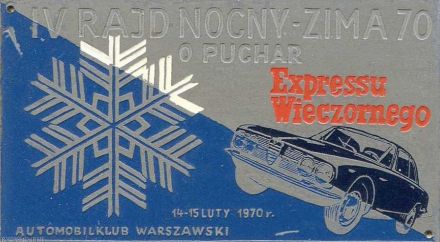 Rajd Zima 1970r