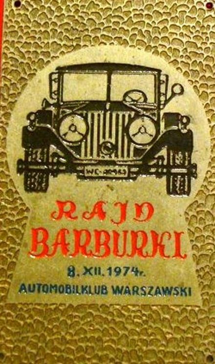 Rajd Barbórki - 1974r