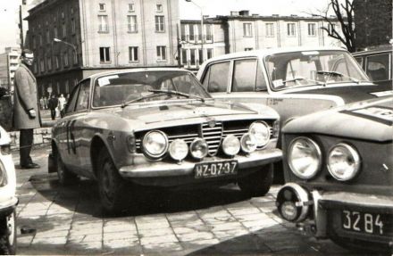 Lelio Lattari i Ryszard Wojtowicz – Alfa Romeo 2000 GTV.