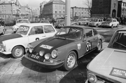 Marian Bień i Zygmunt Wiśniowski – Porsche 911S, Andrzej Nowicki i Jerzy Krakowski – Trabant 601.