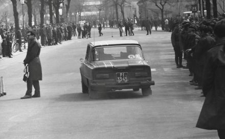 Ryszard Kopczyk i Grzegorz Krzemiński – Alfa Romeo Giulia Super Ti.