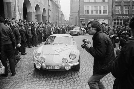 Krzysztof Komornicki i Lech Jaworowicz – Alpine Renault A 110.