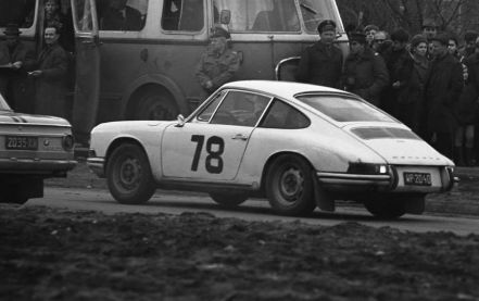 Włodzimierz Markowski i Janusz Stawiński – Porsche 912.