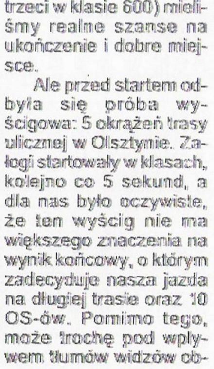 Rajd 1001 Jezior 1970r.