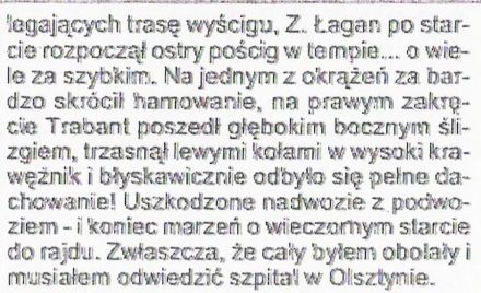 Rajd 1001 Jezior 1970r.