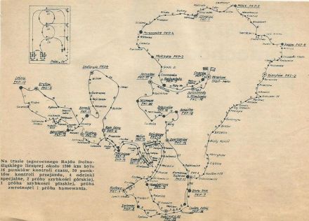 Rajd Dolnośląski 1970r.