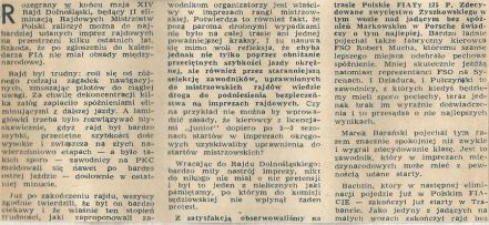 Rajd Dolnośląski 1970r