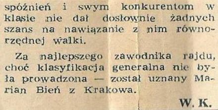 Rajd Dolnośląski 1970r