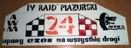 4 Rajd Mazurski - 1971r