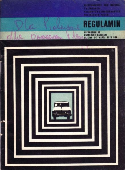 Rajd Mazurski - 1971r.