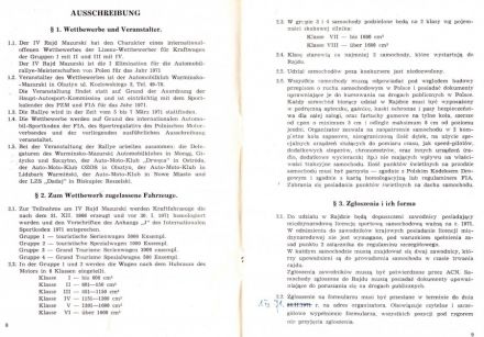 Rajd Mazurski - 1971r.