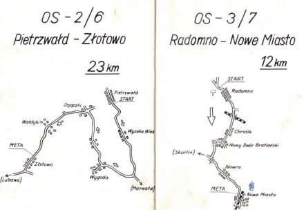 Rajd Mazurski - 1971r.