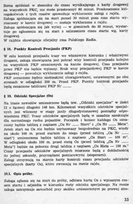 Rajd Dolnośląski - 1971r