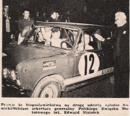 Rajd Dolnośląski 1971 - Ryszard Nowicki