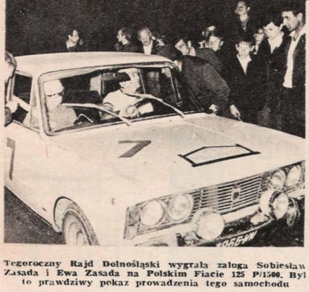 Rajd Dolnośląski 1971 - Sobiesław Zasada