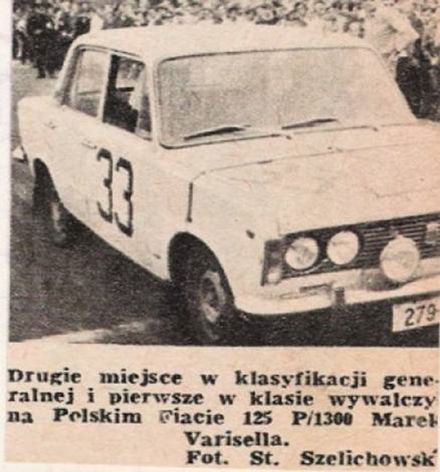 Rajd Dolnośląski 1971 - Marek Varisella