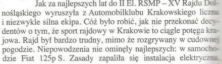 Rajd Dolnośląski 1971