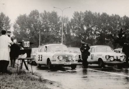 Rajd Polski 1971 - Bjorn Jaktlund i Holm Per Sandager