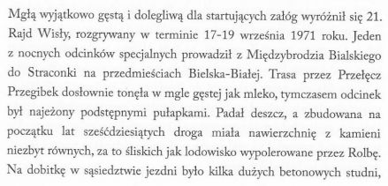 Rajd Wiślański - 1971r