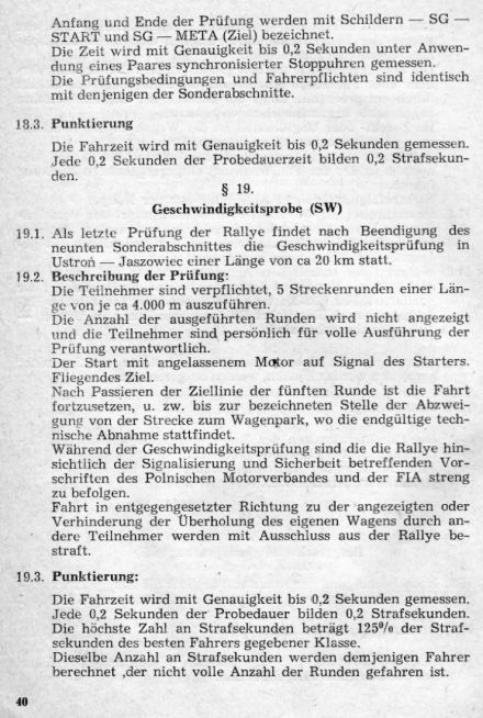 Rajd Wisły - 1971r