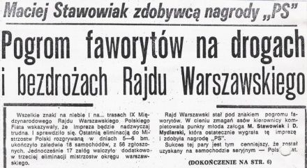 Rajd Warszawski 1971