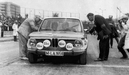 Sobiesław Zasada i Ewa Zasada – BMW 2002 Ti.