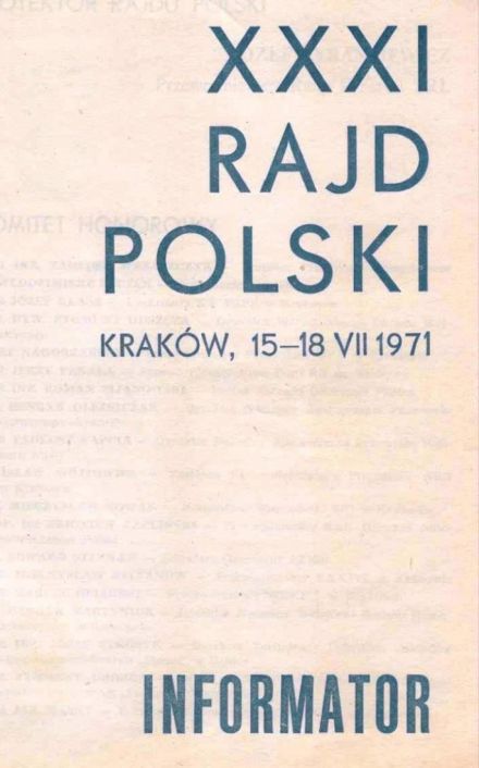 Rajd Polski - 1971r