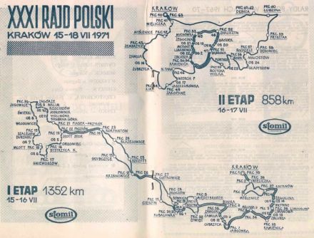 Rajd Polski - 1971r