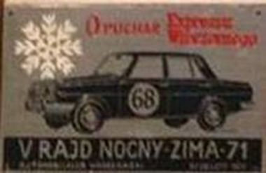 Nocny Rajd Zima - 1971
