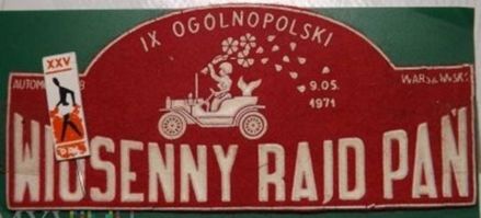 Wiosenny Rajd Pań - 1971