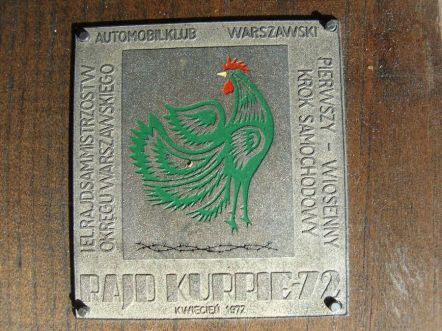 Rajd Kurpie.  04.1972r.
