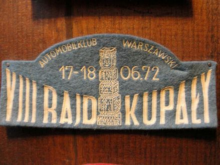 8 Rajd Kupały.  17-18.06.1972r.