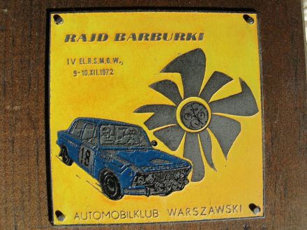 Rajd Barbórki.  9-10.12.1972r. 