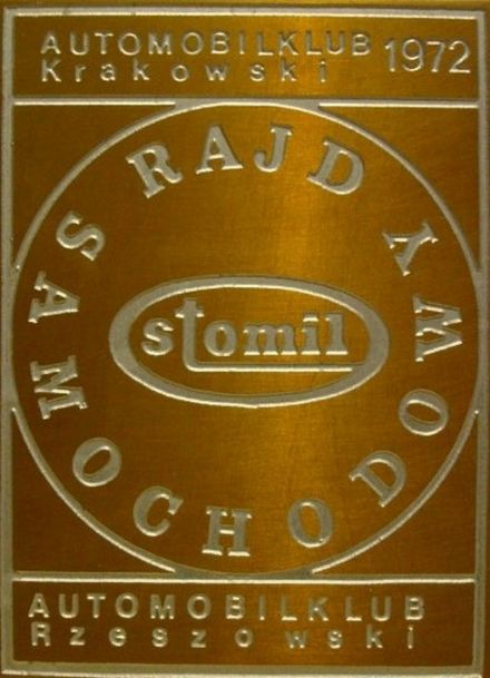 1 Rajd Stomil 1972r