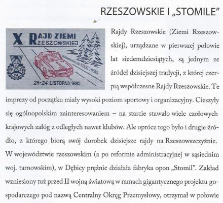 Rajd Stomil - 1972r