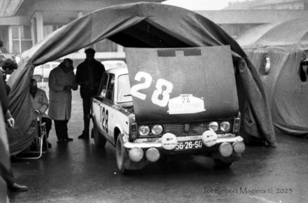 Ryszard Grychtoł i Wojciech Ondraczek – Polski Fiat 125p/1300.