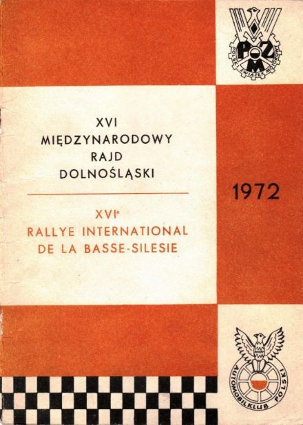 Rajd Dolnośląski - 1972r