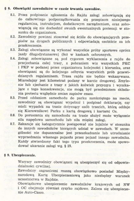 Rajd Dolnośląski - 1972r