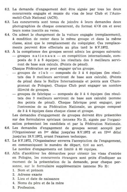 Rajd Dolnośląski - 1972r